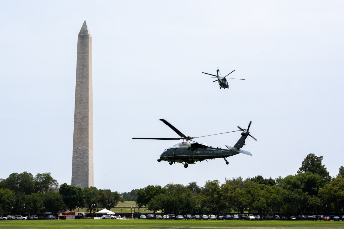 President Donald J. Trump boards Marine One on the Ellipse in Washington, D.C. on Wednesday, July 15, 2026, en route the U.S. Army War College in Carlisle, Pennsylvania. (Official White House Photo by Andrea Hanks)