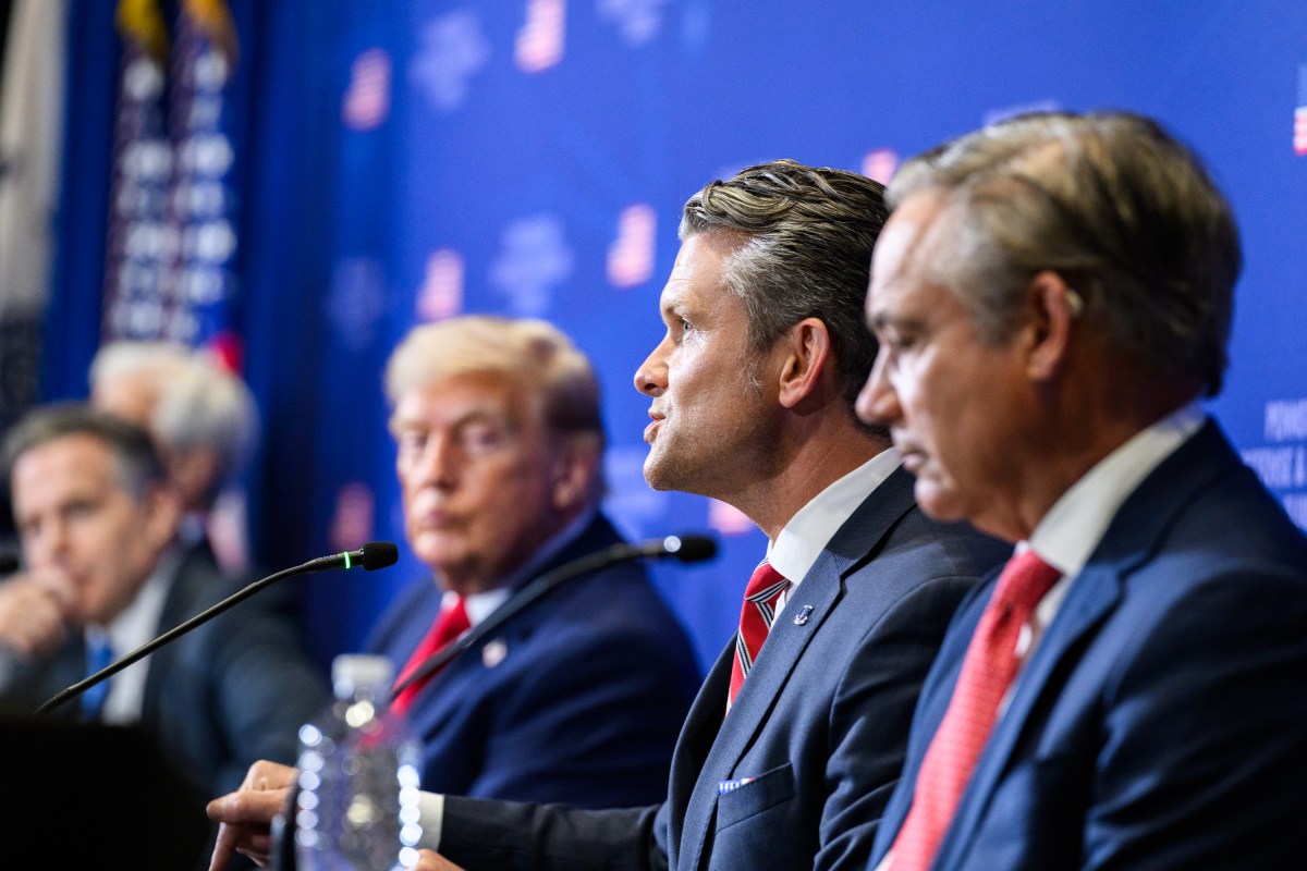President Donald J. Trump participates in the Pennsylvania Defense and Innovation Summit with government and defense industry leaders, Wednesday, July 15, 2026, at the U.S. Army War College in Carlisle, Pennsylvania. (Official White House Photo by Joyce Boghosian)