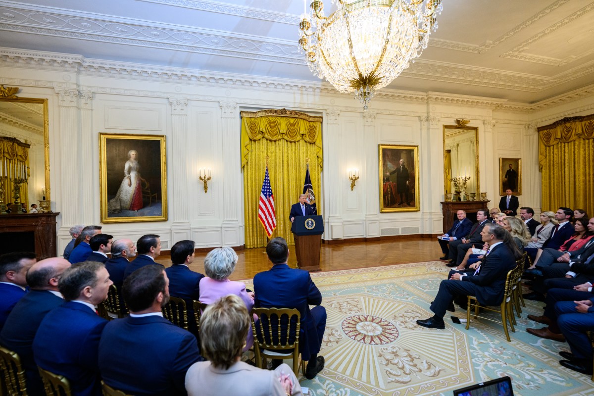 President Donald J. Trump delivers an address to the Nation in the East Room, Thursday, July 16, 2026, at the White House. (Official White House Photo by Daniel Torok)