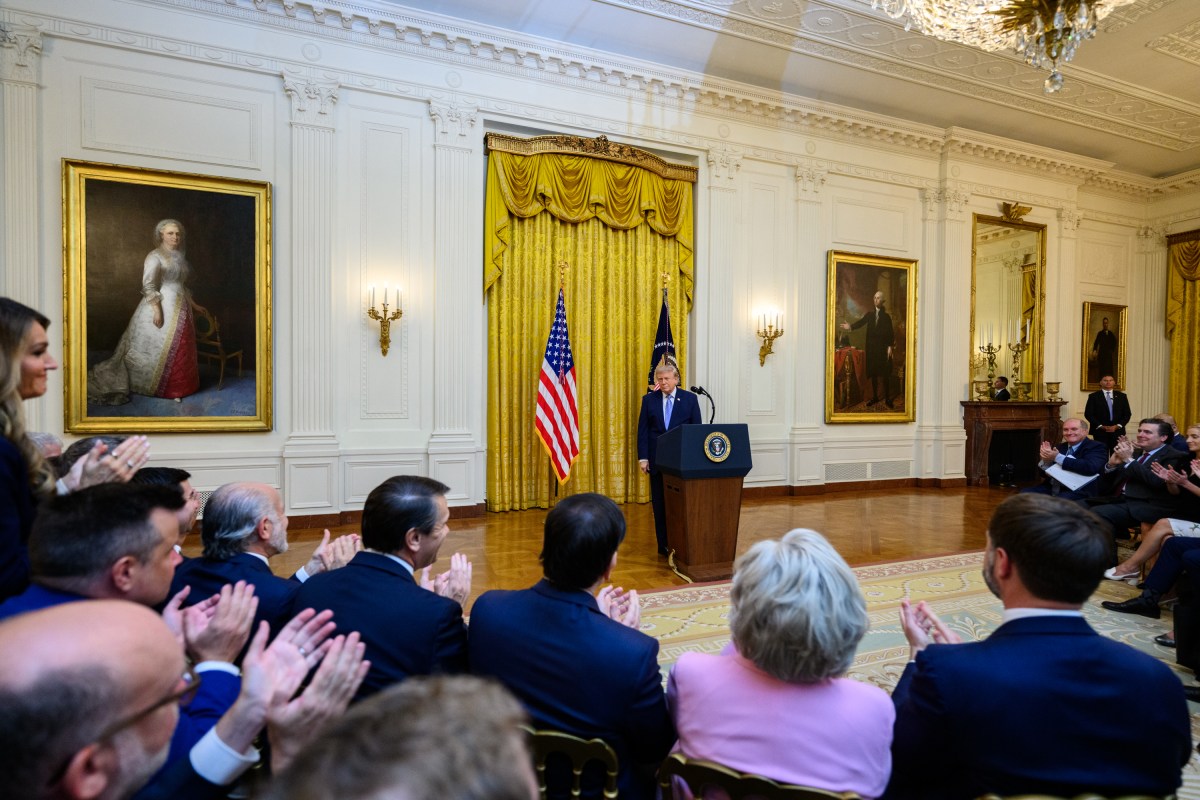 President Donald J. Trump delivers an address to the Nation in the East Room, Thursday, July 16, 2026, at the White House. (Official White House Photo by Daniel Torok)