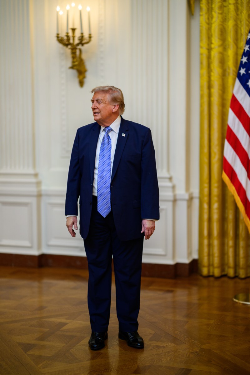 President Donald J. Trump delivers an address to the Nation in the East Room, Thursday, July 16, 2026, at the White House. (Official White House Photo by Daniel Torok)