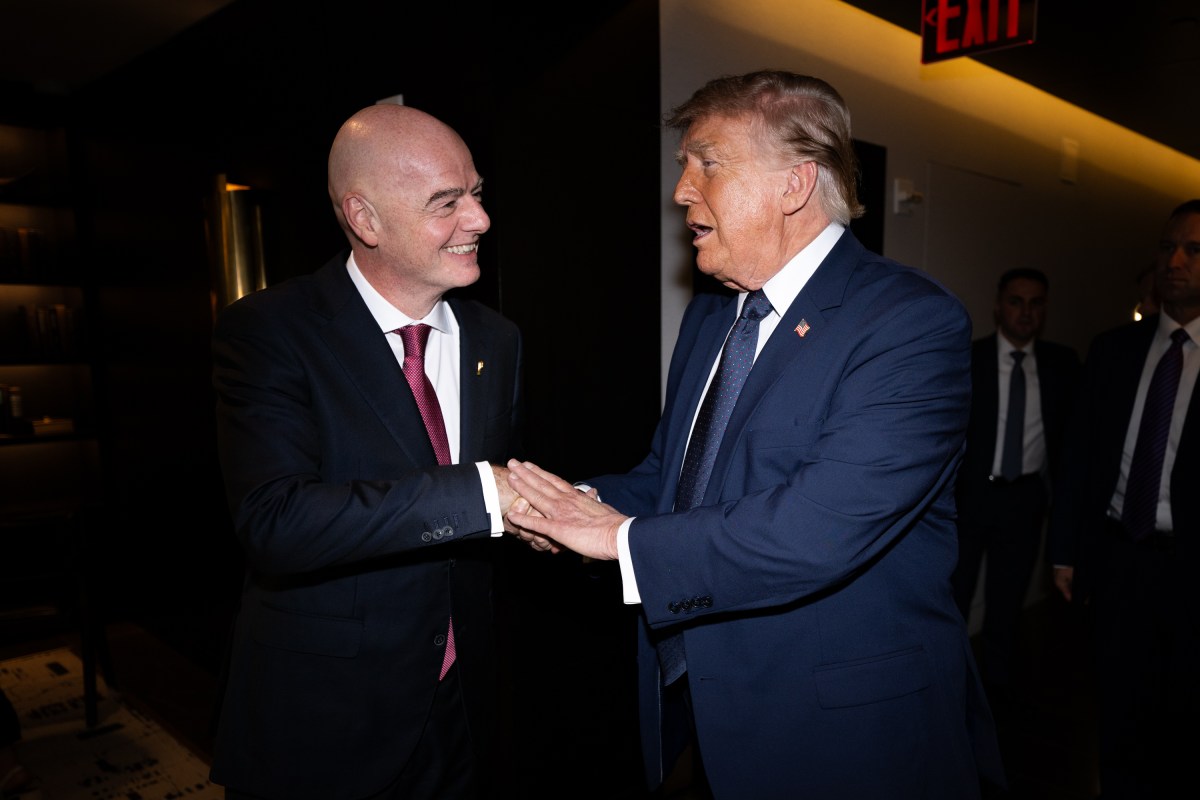 President Donald J. Trump delivers remarks at a FIFA reception at Trump Tower in New York City, Friday, July 17, 2026, ahead of the World Cup Final on Sunday. (Official White House Photo by Daniel Torok)