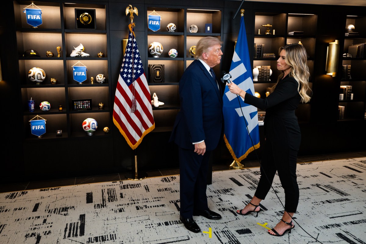President Donald J. Trump delivers remarks at a FIFA reception at Trump Tower in New York City, Friday, July 17, 2026, ahead of the World Cup Final on Sunday. (Official White House Photo by Daniel Torok)