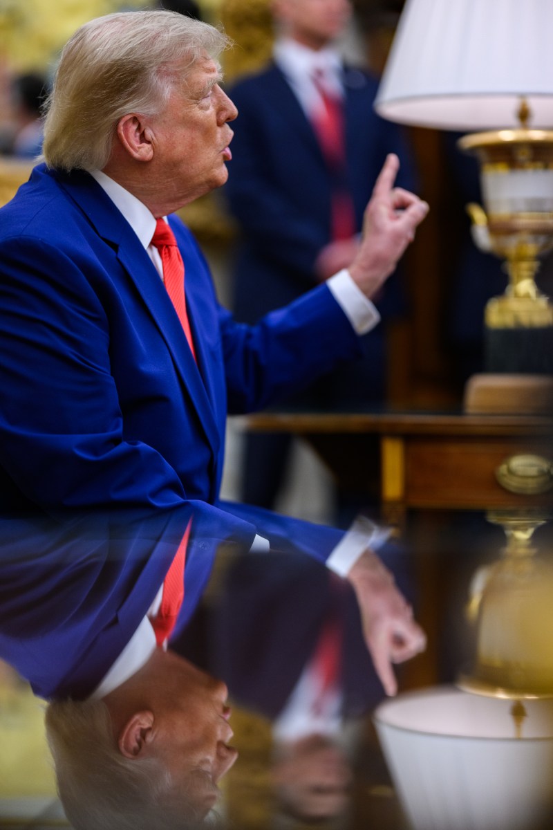 President Donald J. Trump hosts a bilateral meeting with President of Lebanon Joseph Aoun in the Oval Office, Tuesday, July 21, 2026. (Official White House Photo by Daniel Torok)
