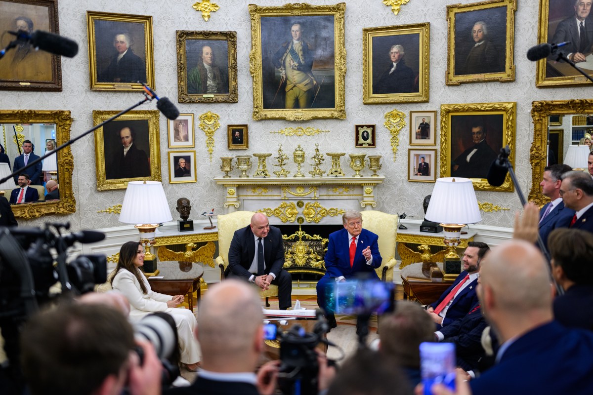President Donald J. Trump hosts a bilateral meeting with President of Lebanon Joseph Aoun in the Oval Office, Tuesday, July 21, 2026. (Official White House Photo by Daniel Torok)