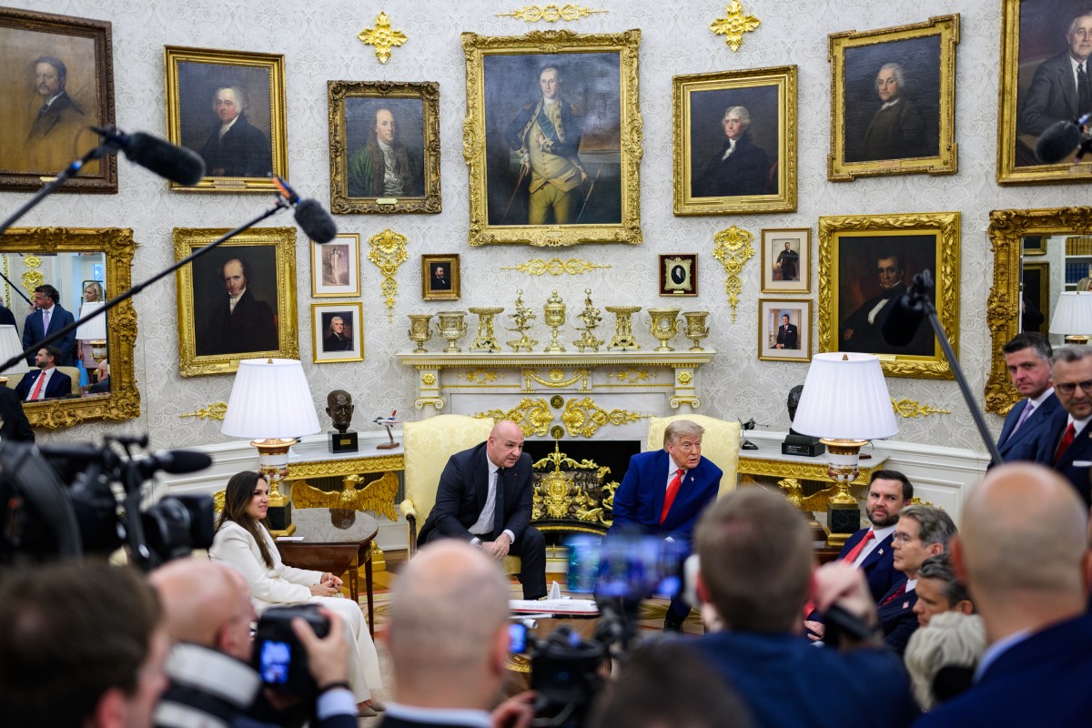 President Donald J. Trump hosts a bilateral meeting with President of Lebanon Joseph Aoun in the Oval Office, Tuesday, July 21, 2026. (Official White House Photo by Daniel Torok)