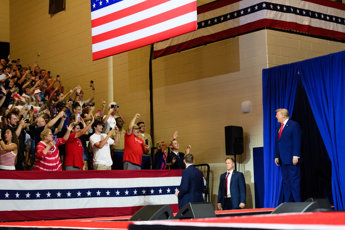 President Donald J. Trump delivers remarks on Trump Accounts, Wednesday, July 22, 2026, at Wheeler High School in Marietta, Georgia. (Official White House Photo by Molly Riley)