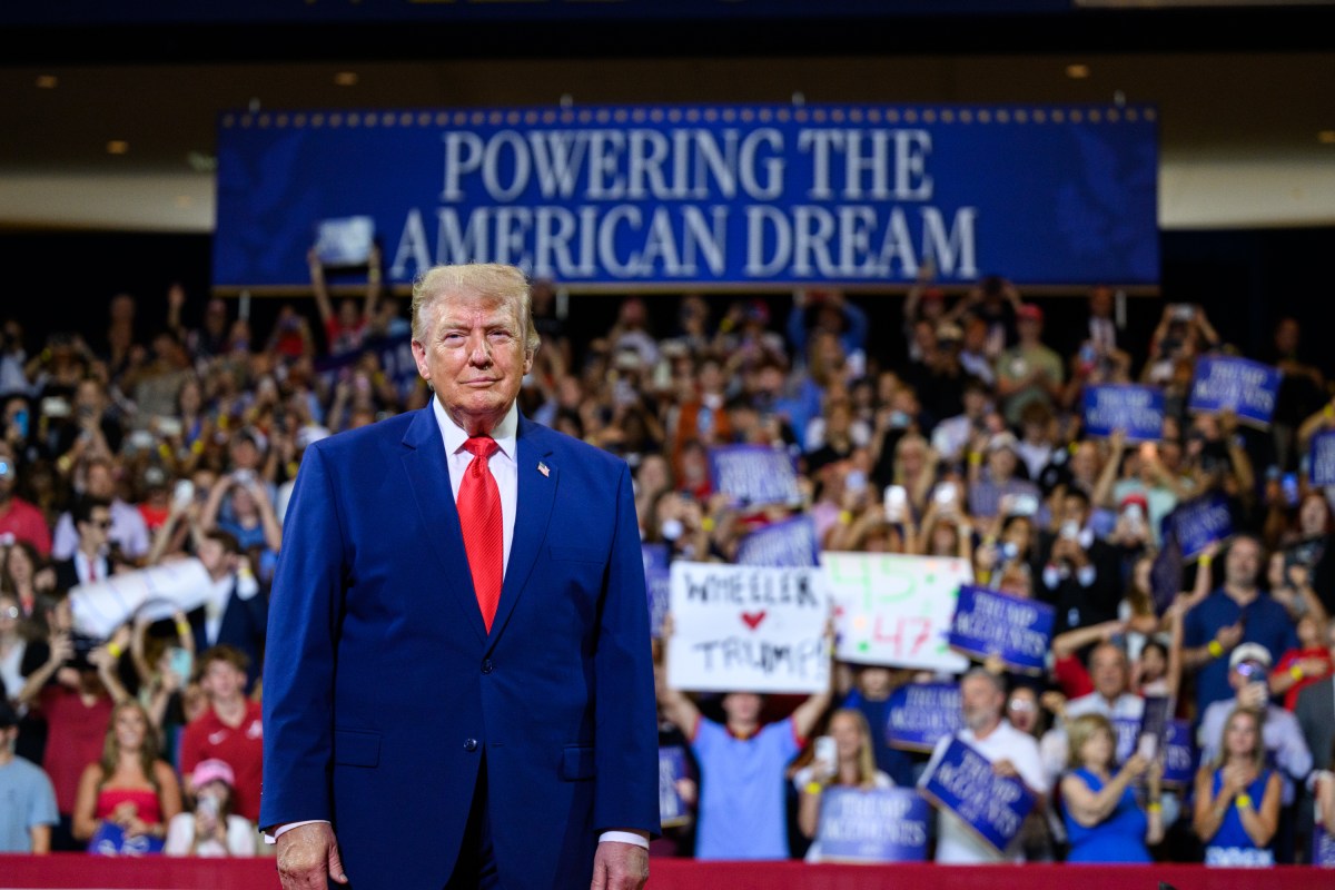 President Donald J. Trump delivers remarks on Trump Accounts, Wednesday, July 22, 2026, at Wheeler High School in Marietta, Georgia. (Official White House Photo by Molly Riley)