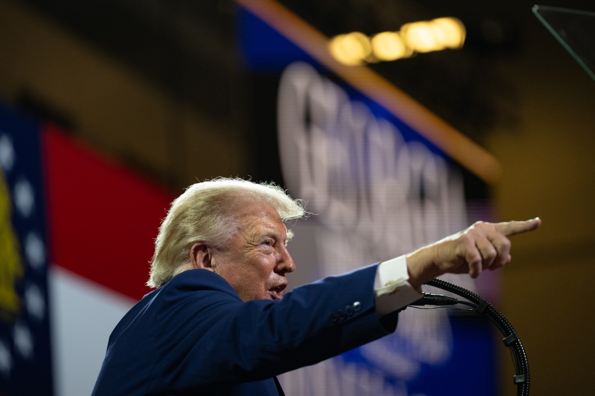 President Donald J. Trump delivers remarks on Trump Accounts, Wednesday, July 22, 2026, at Wheeler High School in Marietta, Georgia. (Official White House Photo by Molly Riley)