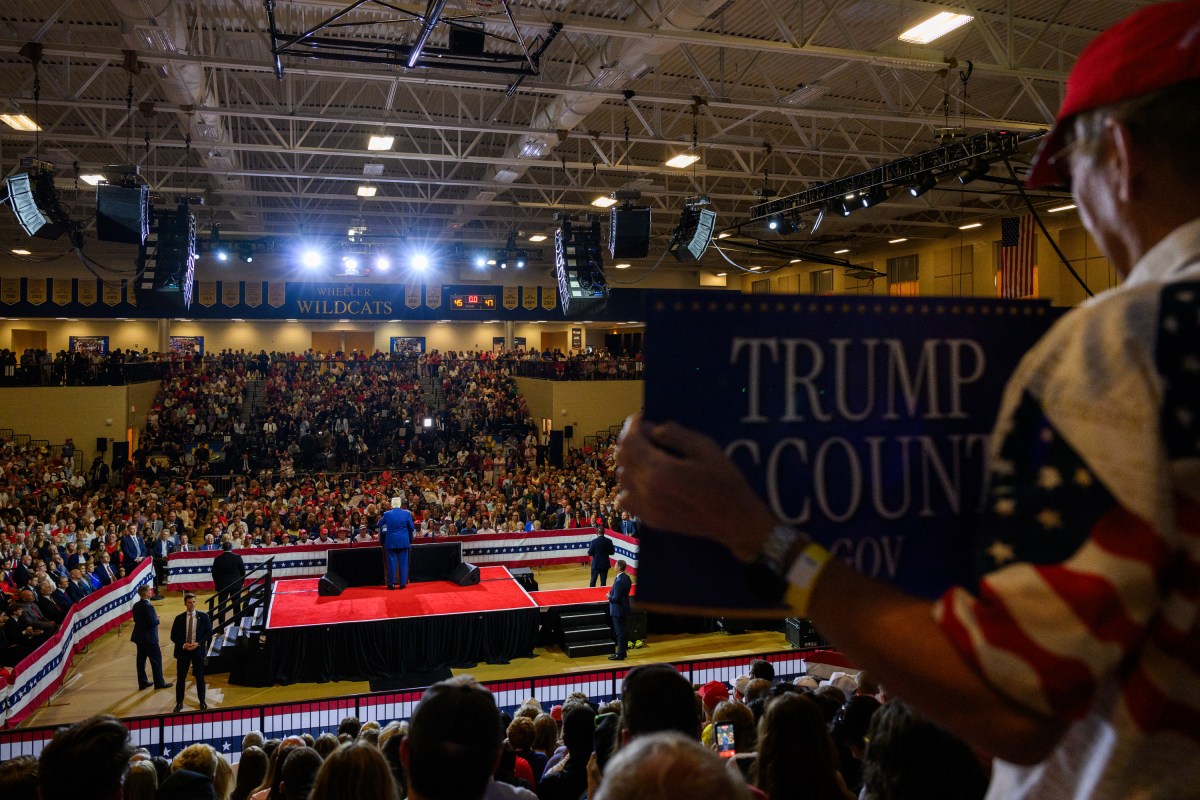 President Donald J. Trump delivers remarks on Trump Accounts, Wednesday, July 22, 2026, at Wheeler High School in Marietta, Georgia. (Official White House Photo by Molly Riley)
