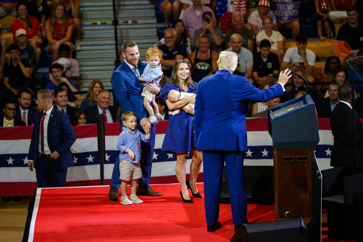 President Donald J. Trump delivers remarks on Trump Accounts, Wednesday, July 22, 2026, at Wheeler High School in Marietta, Georgia. (Official White House Photo by Molly Riley)