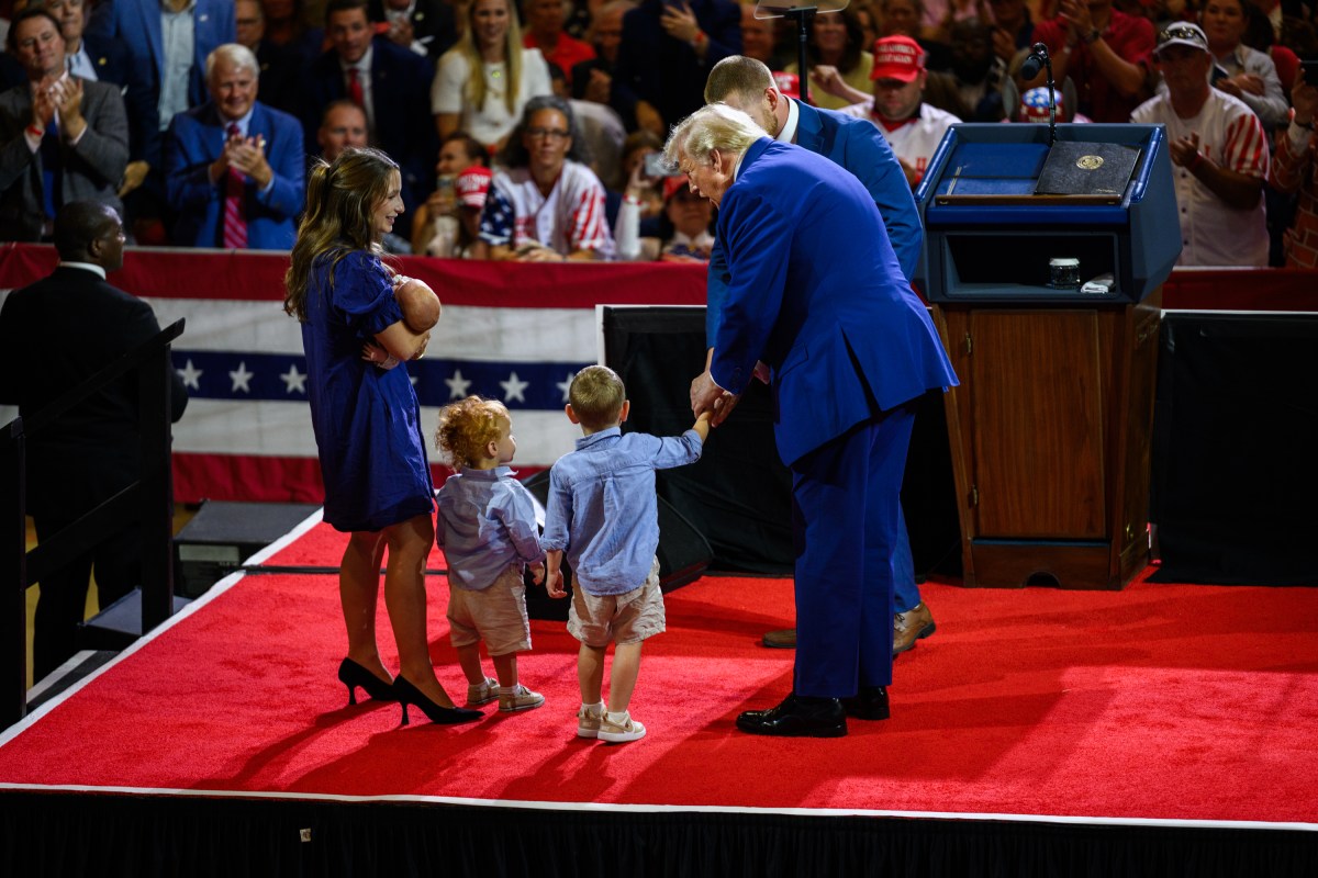President Donald J. Trump delivers remarks on Trump Accounts, Wednesday, July 22, 2026, at Wheeler High School in Marietta, Georgia. (Official White House Photo by Molly Riley)