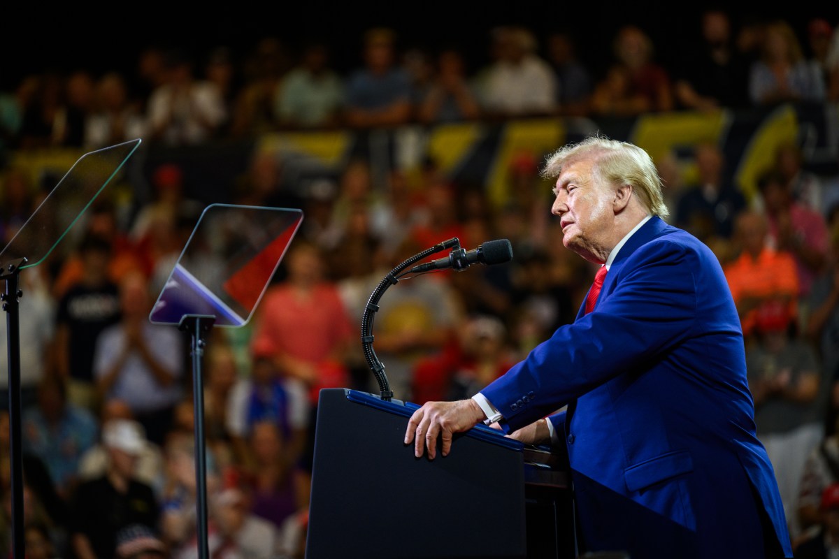 President Donald J. Trump delivers remarks on Trump Accounts, Wednesday, July 22, 2026, at Wheeler High School in Marietta, Georgia. (Official White House Photo by Molly Riley)
