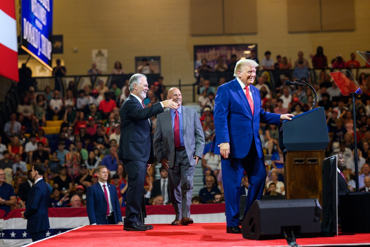 President Donald J. Trump delivers remarks on Trump Accounts, Wednesday, July 22, 2026, at Wheeler High School in Marietta, Georgia. (Official White House Photo by Molly Riley)