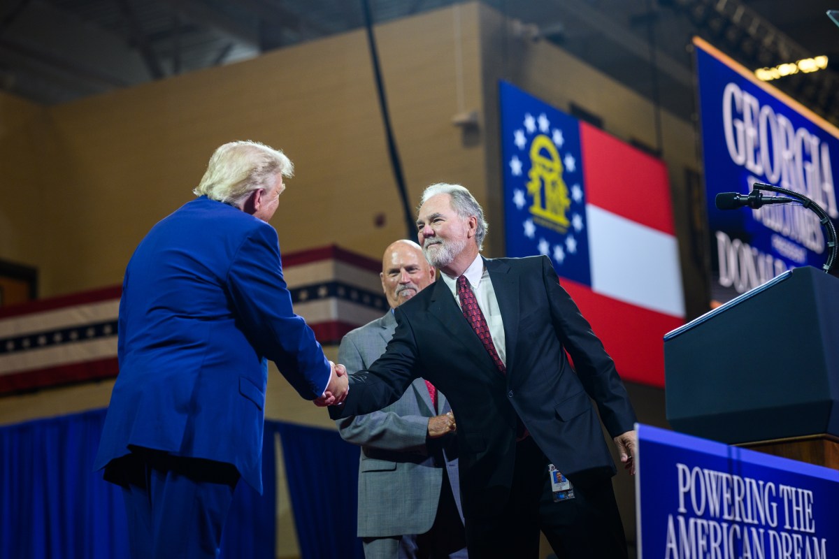 President Donald J. Trump delivers remarks on Trump Accounts, Wednesday, July 22, 2026, at Wheeler High School in Marietta, Georgia. (Official White House Photo by Molly Riley)