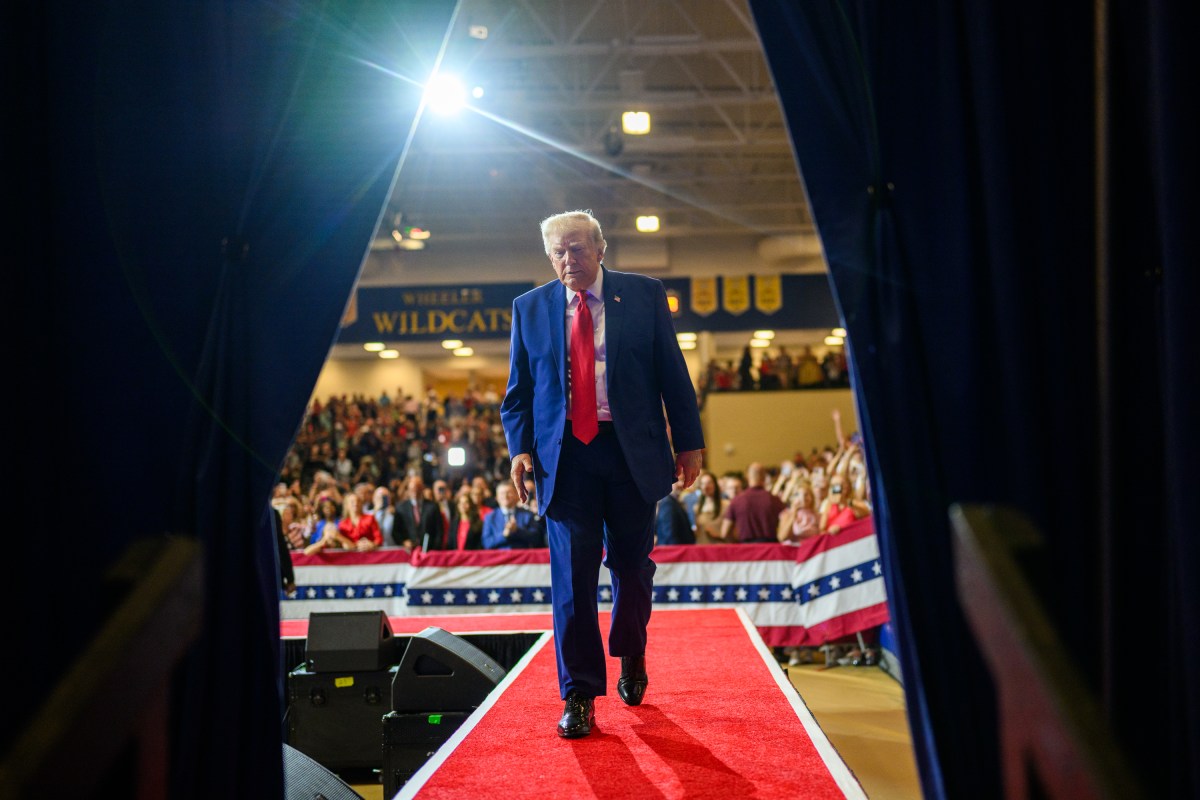 President Donald J. Trump delivers remarks on Trump Accounts, Wednesday, July 22, 2026, at Wheeler High School in Marietta, Georgia. (Official White House Photo by Molly Riley)