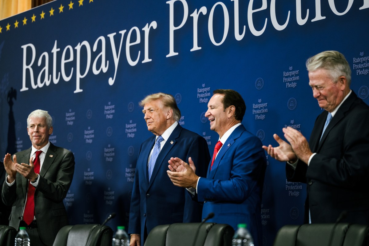 President Donald J. Trump attends a roundtable on a Ratepayer Protection Pledge, Thursday, July 23, 2026, at the Environmental Protection Agency in Washington, D.C. (Official White House Photo by Joyce N. Boghosian)