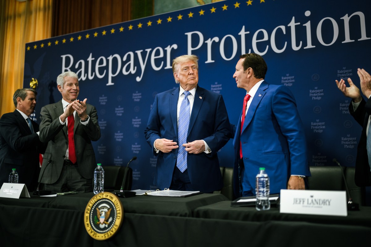 President Donald J. Trump attends a roundtable on a Ratepayer Protection Pledge, Thursday, July 23, 2026, at the Environmental Protection Agency in Washington, D.C. (Official White House Photo by Joyce N. Boghosian)