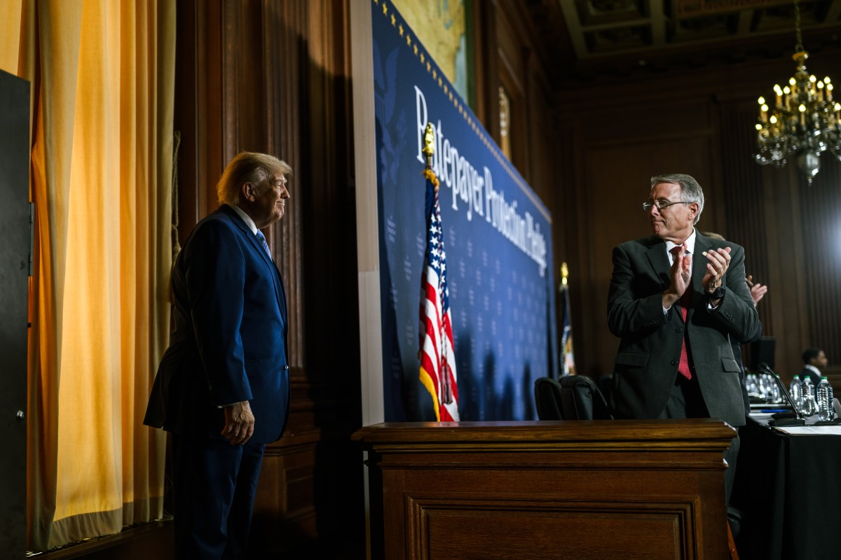 President Donald J. Trump attends a roundtable on a Ratepayer Protection Pledge, Thursday, July 23, 2026, at the Environmental Protection Agency in Washington, D.C. (Official White House Photo by Joyce N. Boghosian)