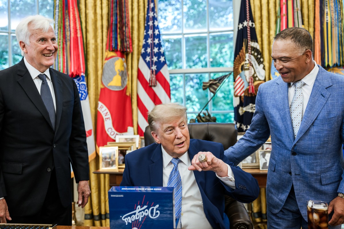 President Donald J. Trump hosts the Los Angeles Dodgers to celebrate their 2025 MLB World Series championship, Thursday, July 23, 2026, in the White House Rose Garden. (Official White House Photo by Joyce N. Boghosian)