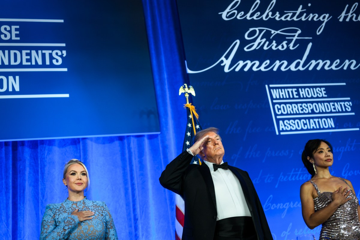 President Donald J. Trump attends the White House Correspondents’ Association dinner at the Waldorf Astoria in Washington, D.C., Friday, July 24, 2026, re-scheduled after gunshots were fired at the original event in April. (Official White House Photo by Daniel Torok)
