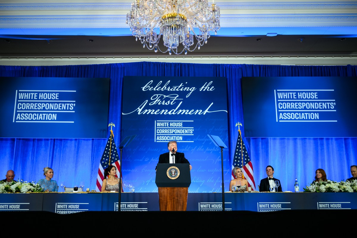 President Donald J. Trump attends the White House Correspondents’ Association dinner at the Waldorf Astoria in Washington, D.C., Friday, July 24, 2026, re-scheduled after gunshots were fired at the original event in April. (Official White House Photo by Daniel Torok)