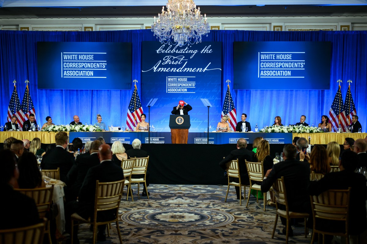 President Donald J. Trump attends the White House Correspondents’ Association dinner at the Waldorf Astoria in Washington, D.C., Friday, July 24, 2026, re-scheduled after gunshots were fired at the original event in April. (Official White House Photo by Daniel Torok)