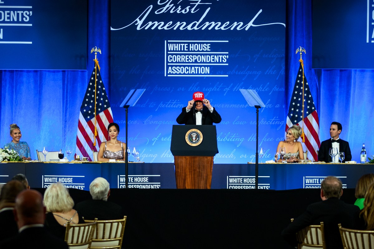 President Donald J. Trump attends the White House Correspondents’ Association dinner at the Waldorf Astoria in Washington, D.C., Friday, July 24, 2026, re-scheduled after gunshots were fired at the original event in April. (Official White House Photo by Daniel Torok)