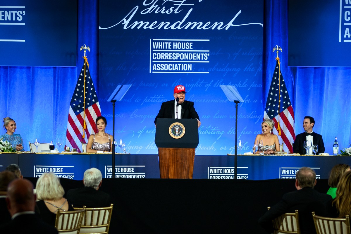 President Donald J. Trump attends the White House Correspondents’ Association dinner at the Waldorf Astoria in Washington, D.C., Friday, July 24, 2026, re-scheduled after gunshots were fired at the original event in April. (Official White House Photo by Daniel Torok)