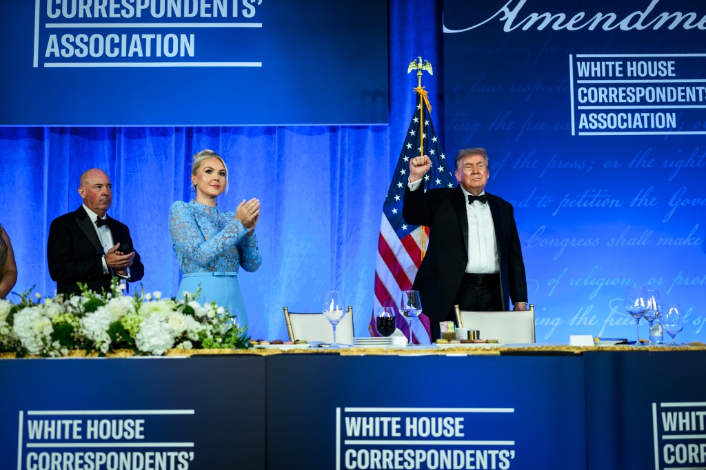 President Donald J. Trump attends the White House Correspondents’ Association dinner at the Waldorf Astoria in Washington, D.C., Friday, July 24, 2026, re-scheduled after gunshots were fired at the original event in April. (Official White House Photo by Daniel Torok)