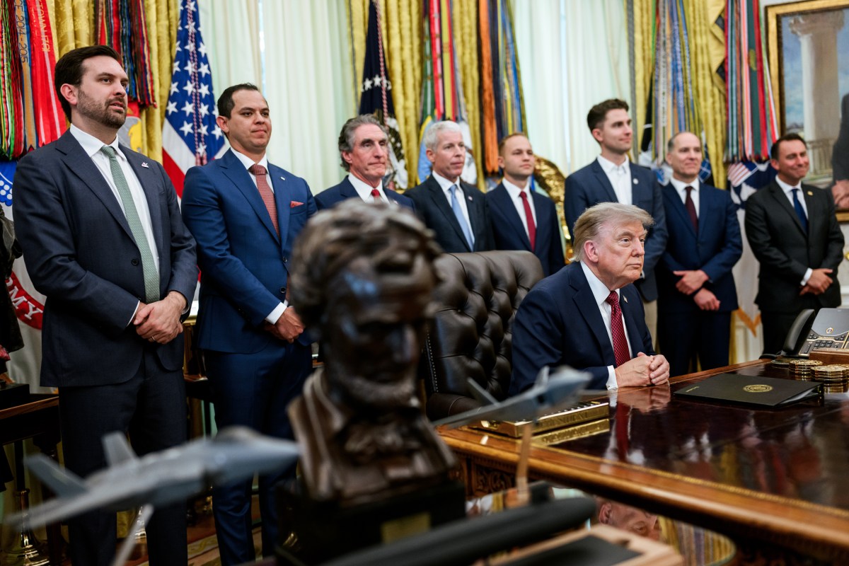 President Donald J. Trump makes an announcement on American nuclear innovation, Friday, July 24, 2026, in the Oval Office. (Official White House Photo by Molly Riley)
