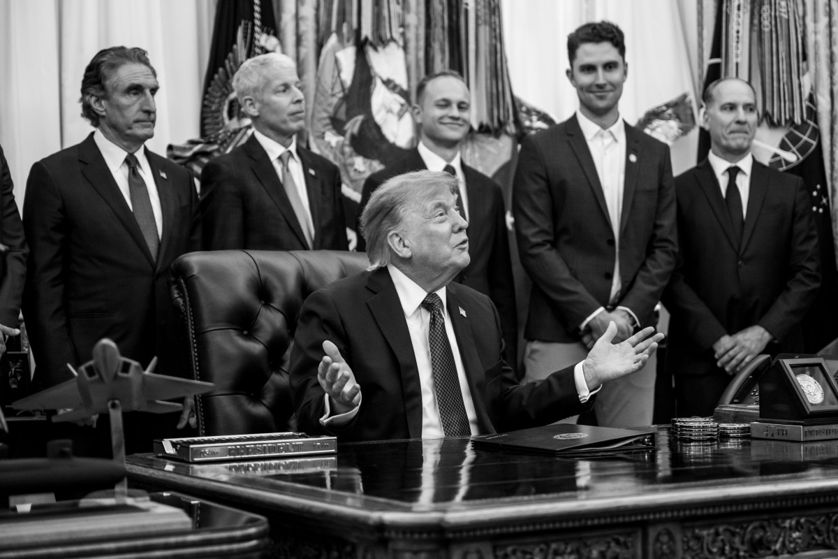President Donald J. Trump makes an announcement on American nuclear innovation, Friday, July 24, 2026, in the Oval Office. (Official White House Photo by Molly Riley)