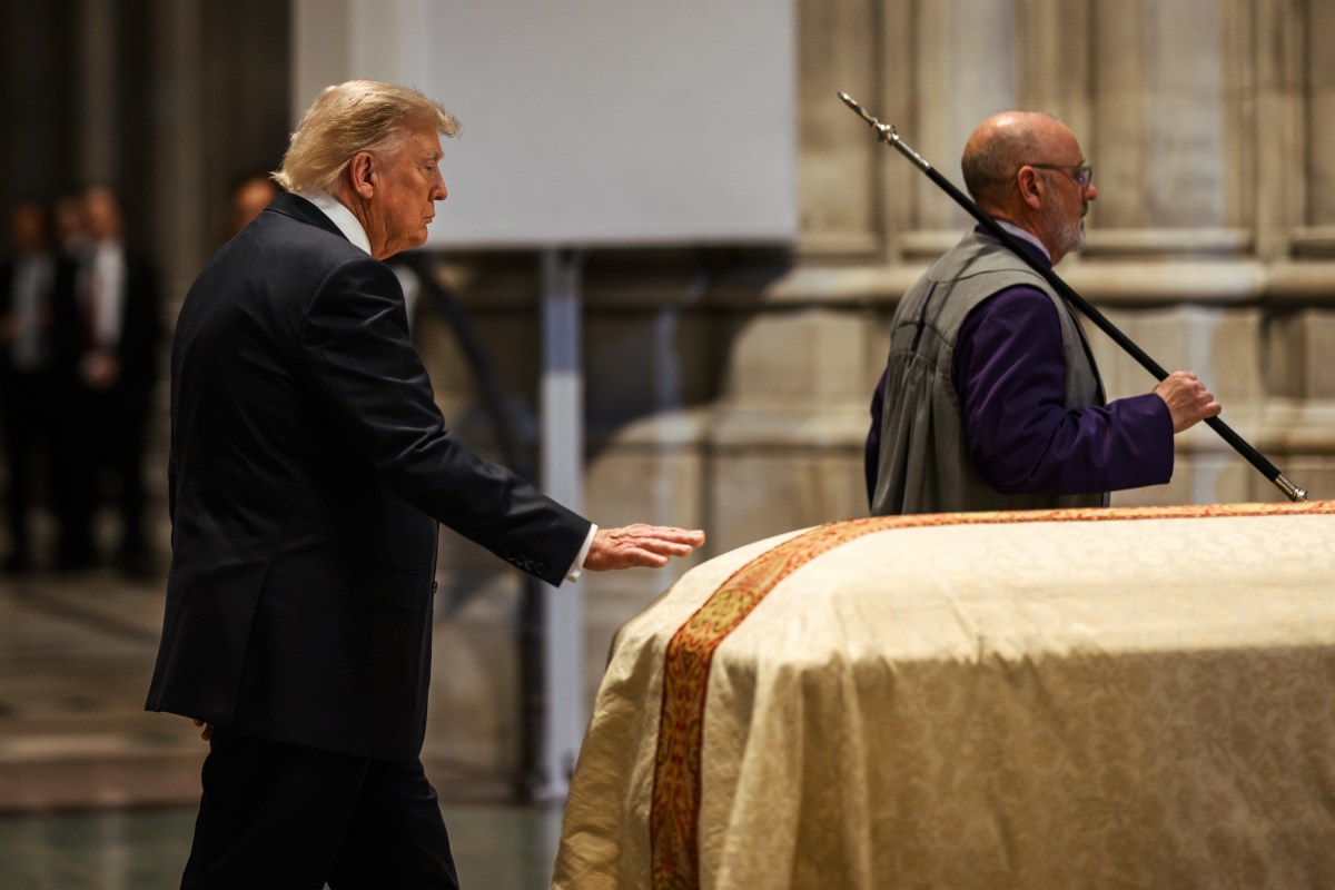 President Donald J. Trump attends the funeral service for South Carolina Senator Lindsey Graham, Tuesday, July 28, 2026, at Washington National Cathedral in Washington, D.C. (Official White House Photo by Daniel Torok)