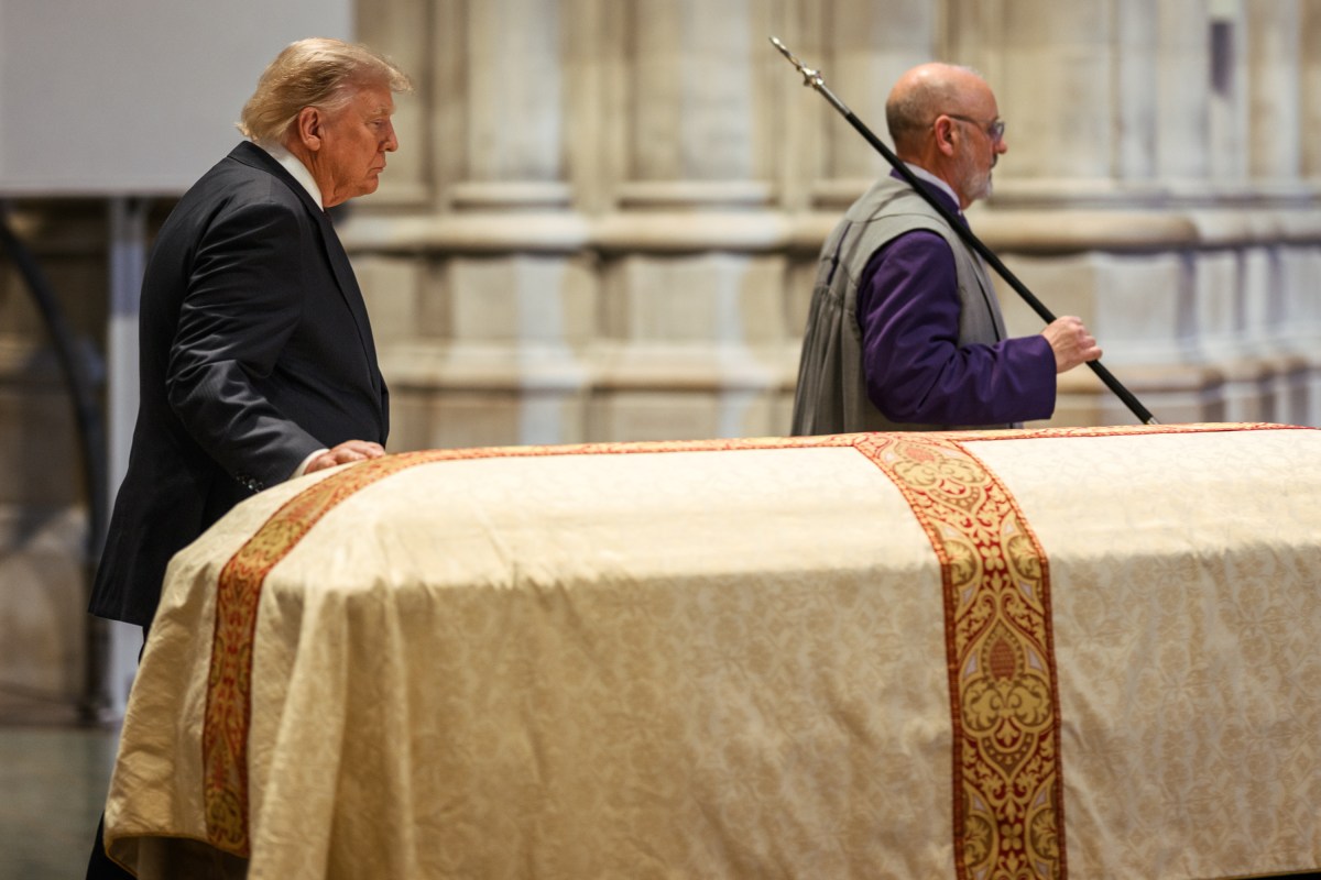 President Donald J. Trump attends the funeral service for South Carolina Senator Lindsey Graham, Tuesday, July 28, 2026, at Washington National Cathedral in Washington, D.C. (Official White House Photo by Daniel Torok)