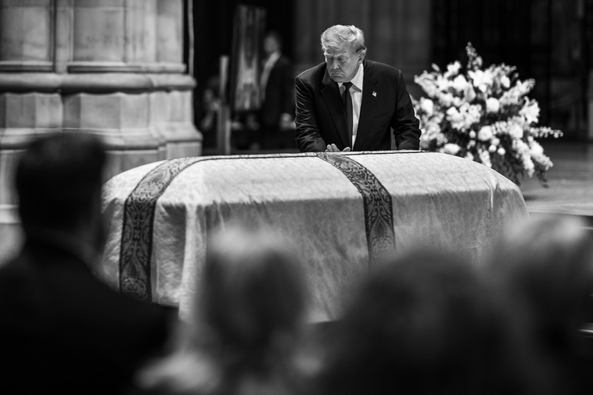 President Donald J. Trump attends the funeral service for South Carolina Senator Lindsey Graham, Tuesday, July 28, 2026, at Washington National Cathedral in Washington, D.C. (Official White House Photo by Daniel Torok)