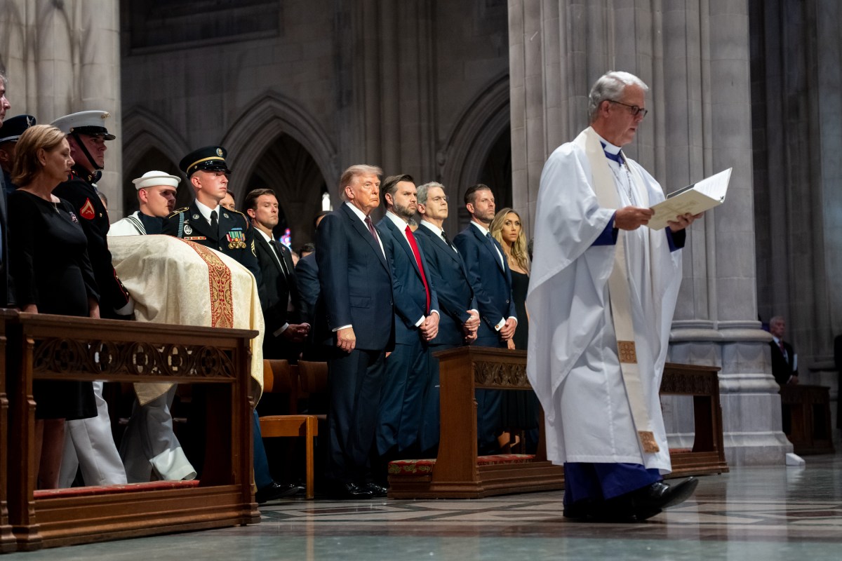 Vice President JD Vance attends the funeral service for South Carolina Senator Lindsey Graham, Tuesday, July 28, 2026, at Washington National Cathedral in Washington, D.C. (Official White House Photo by Emily J. Higgins.)