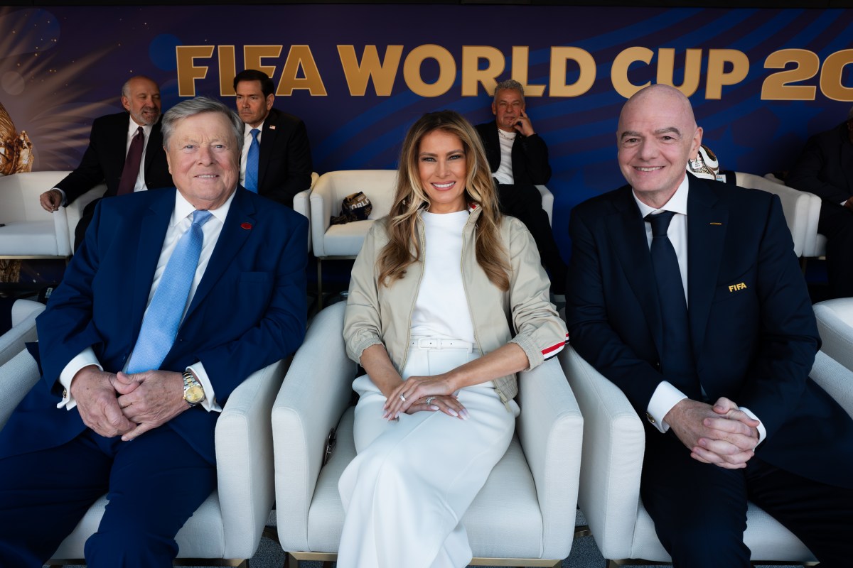 President Donald J. Trump and First Lady Melania Trump attend the FIFA World Cup Final between Spain and Argentina, Sunday, July 19, 2026, at MetLife Stadium in Rutherford, New Jersey. (Official White House Photo by Andrea Hanks)