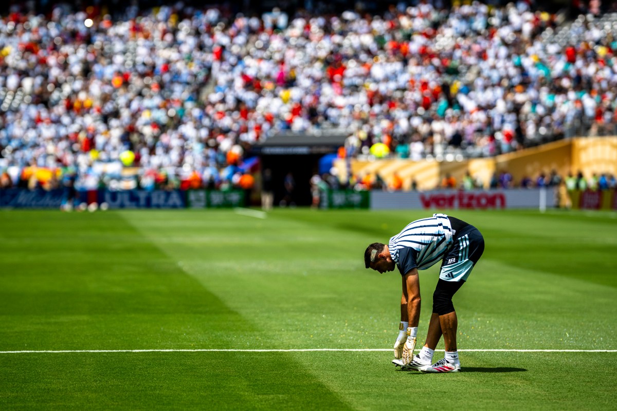 President Donald J. Trump and First Lady Melania Trump attend the FIFA World Cup Final between Spain and Argentina, Sunday, July 19, 2026, at MetLife Stadium in Rutherford, New Jersey. (Official White House Photo by Daniel Torok)