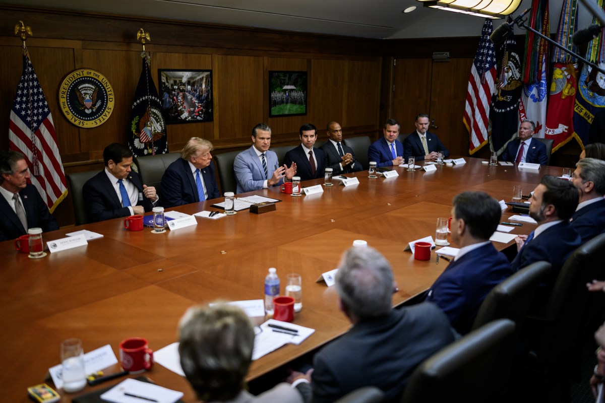 President Donald J. Trump meets with his cabinet at Camp David, Maryland on Friday, July 31, 2026. (Official White House Photo by Daniel Torok)