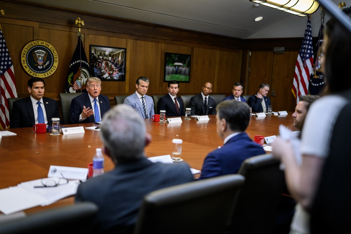 President Donald J. Trump meets with his cabinet at Camp David, Maryland on Friday, July 31, 2026. (Official White House Photo by Daniel Torok)