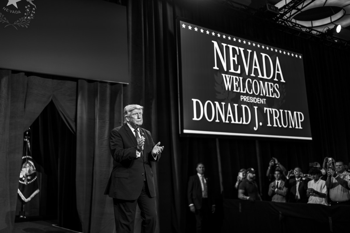 President Donald J. Trump delivers remarks at Red Rock Casino Resort and Spa in Las Vegas, Nevada on Wednesday, August 5, 2026. (Official White House Photo by Daniel Torok)