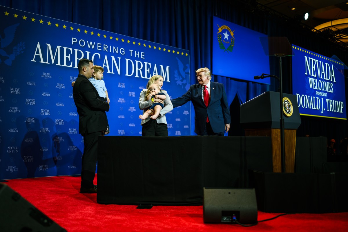President Donald J. Trump delivers remarks at Red Rock Casino Resort and Spa in Las Vegas, Nevada on Wednesday, August 5, 2026. (Official White House Photo by Daniel Torok)