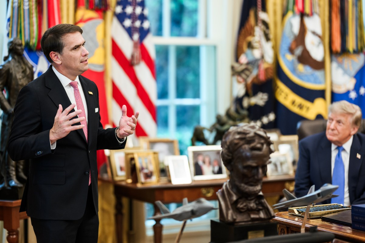 President Donald J. Trump participates in the swearing-in ceremony for U.S. Attorney General Todd Blanche in the Oval Office, Monday, August 10, 2026. (Official White House Photo by Daniel Torok)