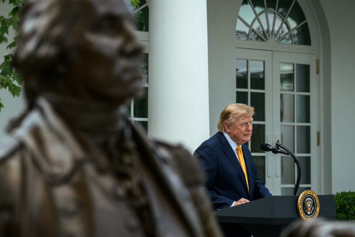 President Donald Trump attends a Back to School and Education Freedom event, Monday, August 24, 2026, in the White House Rose Garden. (Official White House Photo by Joyce N. Boghosian)