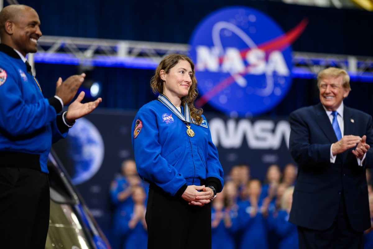 President Donald J. Trump participates in a Congressional Space Medal of Honor Ceremony at the NASA Johnson Space Center, Friday, August 28, 2026, in Houston, Texas. (Official White House Photo by Daniel Torok)