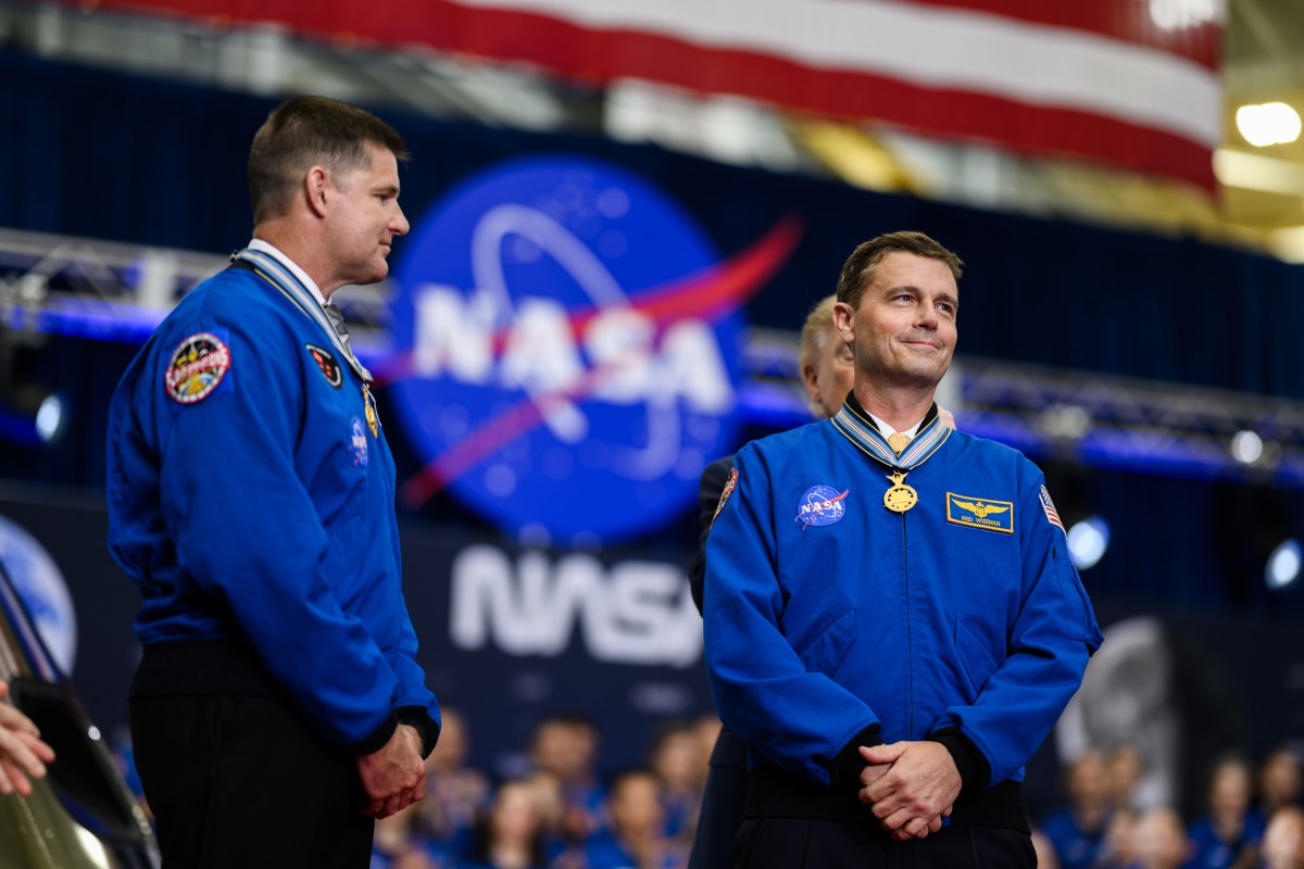 President Donald J. Trump participates in a Congressional Space Medal of Honor Ceremony at the NASA Johnson Space Center, Friday, August 28, 2026, in Houston, Texas. (Official White House Photo by Daniel Torok)