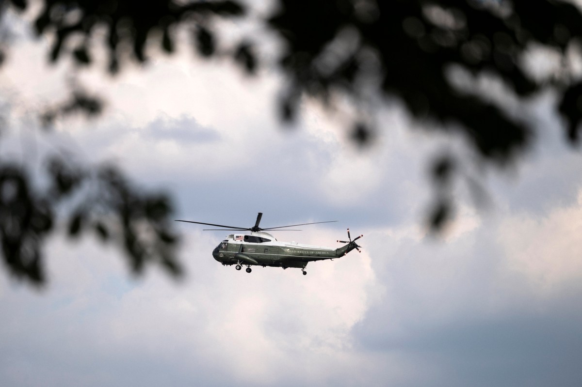 President Donald Trump disembarks Marine One on the Ellipse near the White House, Friday, August 28, 2026, in Washington D.C., on his return from Houston, Texas. (Official White House Photo by Joyce N. Boghosian)