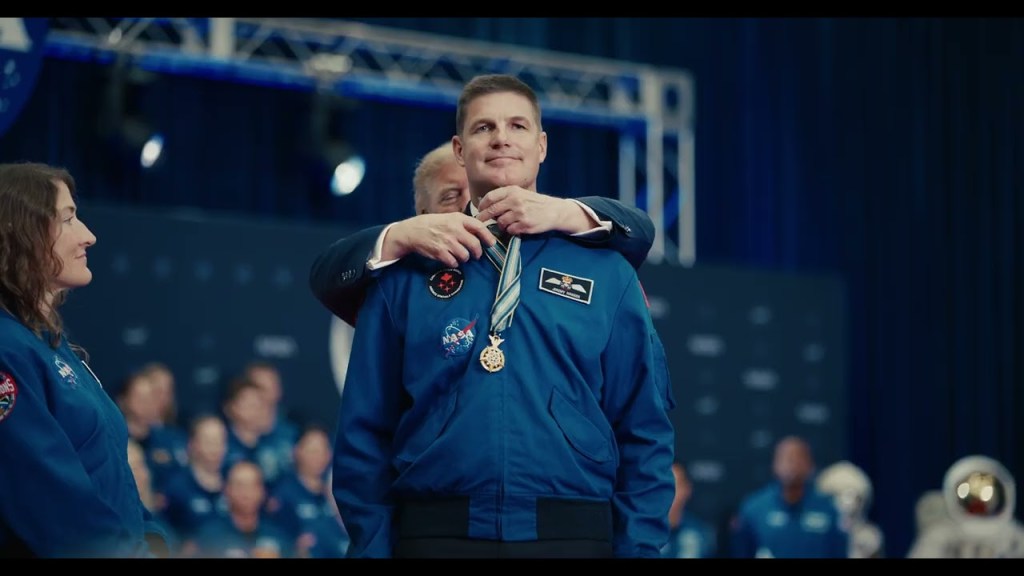 President Trump awards the Congressional Space Medal of Honor to the Crew of Artemis II