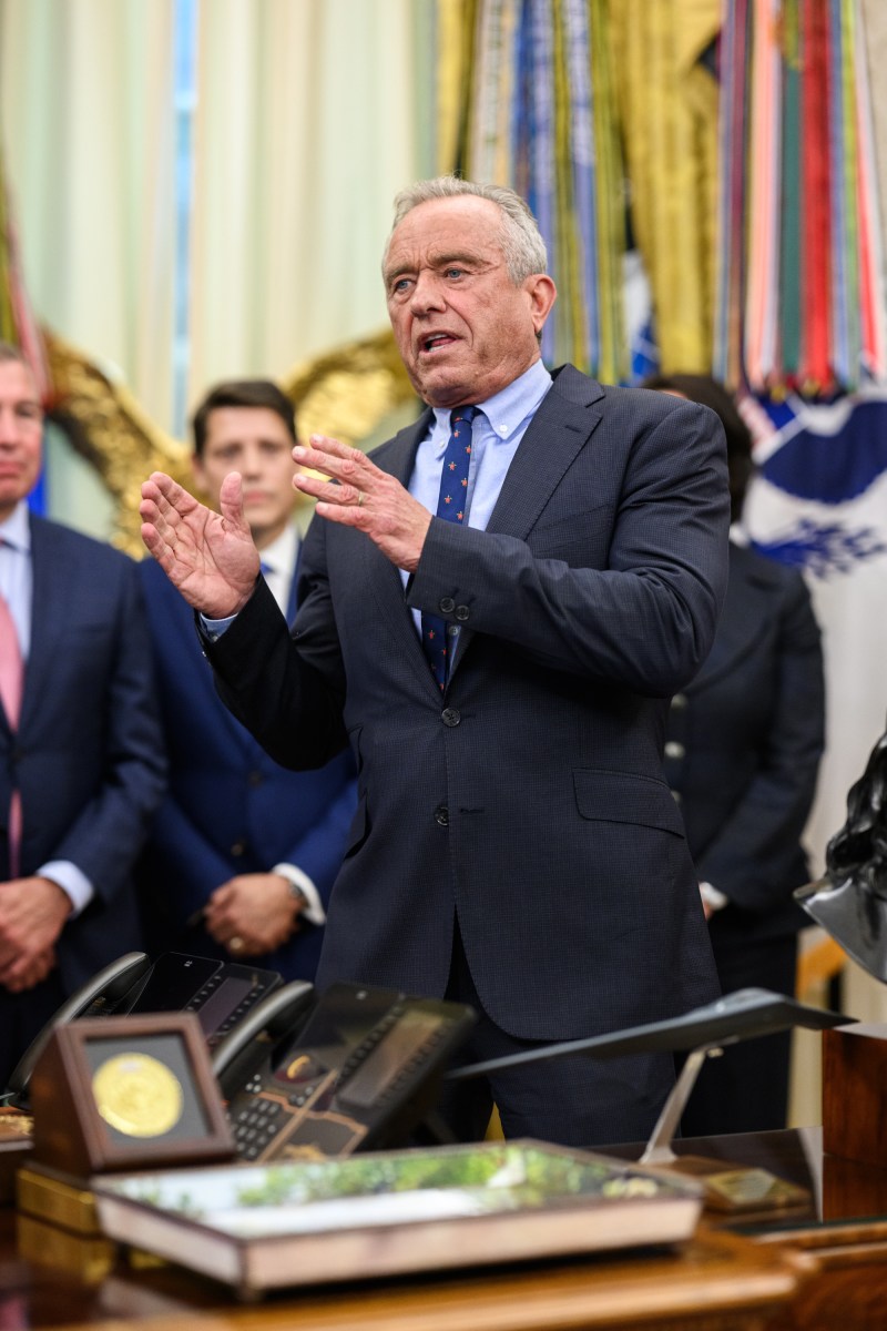 President Donald J. Trump participates in a Most Favored Nation Drug Pricing for American Patients announcement, Monday, August 31, 2026, in the Oval Office at the White House. (Official White House Photo by Molly Riley)
