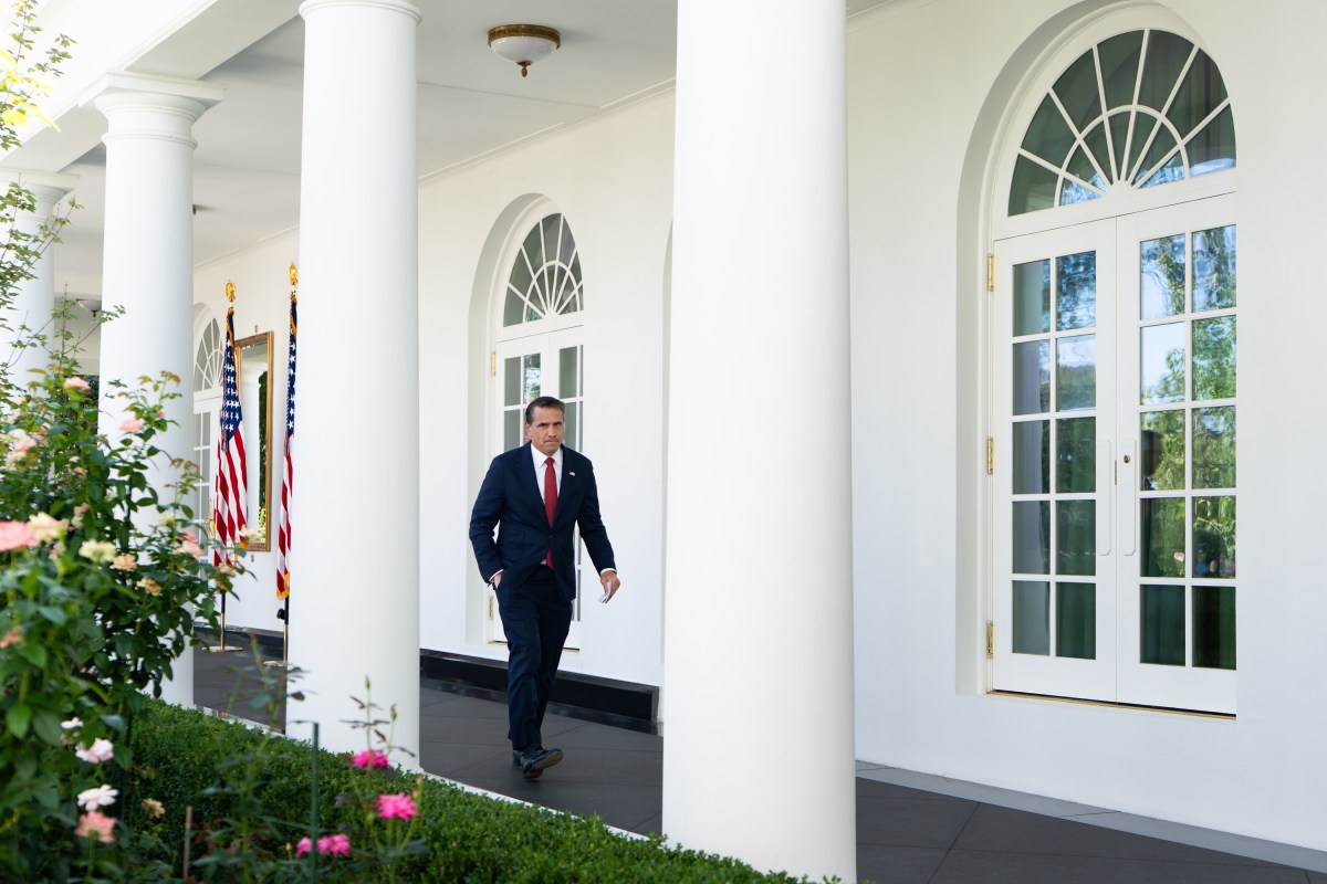 Attorney General, Todd Blanche, holds a press briefing in the Rose Garden of the White House, Tuesday, September 15, 2026. (Official White House Photo by Cashen Turner)